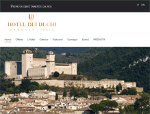 Tablet Screenshot of hoteldeiduchi.com